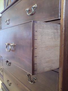 George III mahogany and glazed antique breakfront secretaire bookcase6.jpg